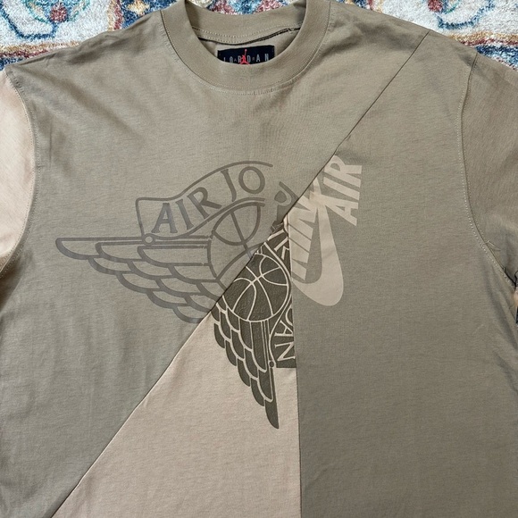 Air Jordan Cactus Jack Travis Scott Split T-shirt Medium - Picture 4 of 6